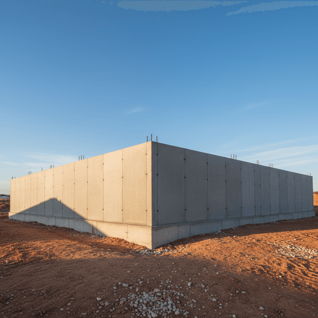 Residential foundation completed in Duchesne