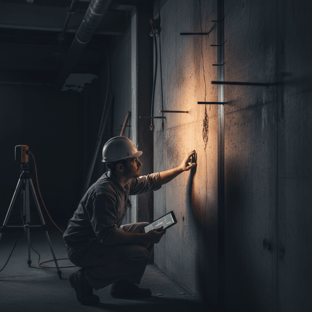 Foundation repair inspection and structural assessment